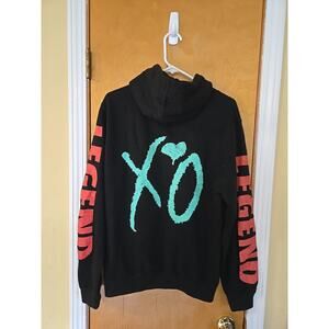 RARE The Weeknd XO Hoodie 2017 Legend of The Arena Fall Tour Teal Small Starboy